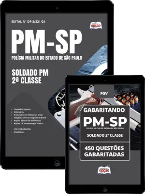Combo PM SP Soldado 2ª Classe