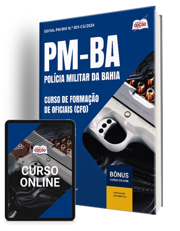 Apostila PM BA 2026 Curso de Formação de Oficiais CFO