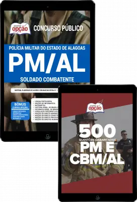 Combo PM AL 2026 Soldado Combatente