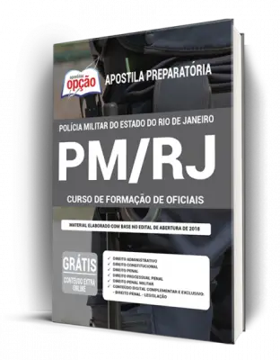 Apostila PM RJ 2026 - Curso de Formação de Oficiais