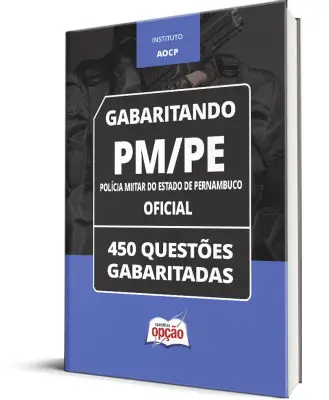 Caderno PM PE 2026 - Oficial - 450 Questões Gabaritadas